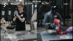 😭「人間が勝つのはこれが最後だ」人型ロボットに単純作業でなんとか勝利