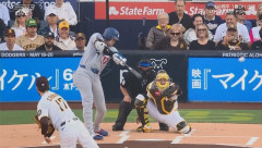 大谷翔平、第一打席で6試合連続安打となるツーベースヒット！！！！！！！！！！！