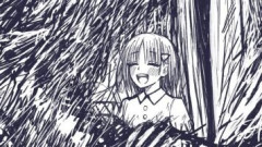 【FGO】お馬さんに乗れて嬉しい繰丘椿とペイルライダーのイラスト