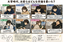 大学時代、お前らはどんな卒論を書いた？