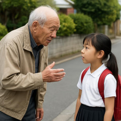 「君たちは地球の子かい？」 女子小学生への声かけが発生 高齢男性とみられる   #静岡 |  地域の子かいだろw