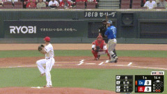 【広島対DeNA10回戦】DeNA・宮﨑、自打球で負傷交代…