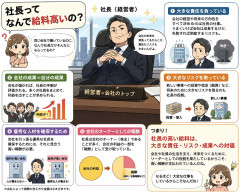 社長ってなんで給料高いの？
