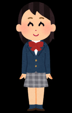 留学生が撮影した綺麗な秋田の女子高生