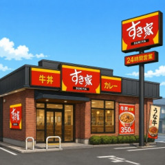 【画像】すき家で一番安いモーニング（330円） 流石に寂しすぎる