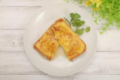 フレンチトーストを簡単に作る動画見たが