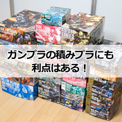 買うのはワンクリックなのに積みプラがなぜか減らない…