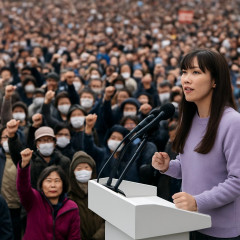 「憲法守れ！」改憲反対集会に5万人 Colabo代表の仁藤夢乃さんらスピーチ