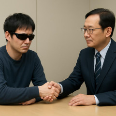警棒が接触して失明した元少年と示談へ、沖縄県が８８００万円支払い   |  片目潰して8800万ゲットだぜ  |  片目を失ってたったの8800万円か…