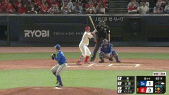 【広島対DeNA11回戦】DeNAが6回裏に逆転！小園同点タイムリー！続く坂倉の打球をセカンドがエラー、その間に三塁ランナーが生還し勝ち越し！！！！！