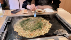 もんじゃ焼き←何やねんこの食べ物