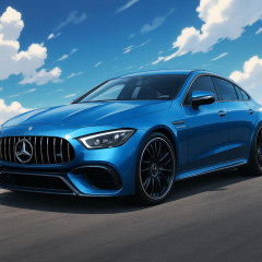 新型メルセデスAMG GT4ドアクーペがカッコ良すぎて世界中で絶賛の嵐