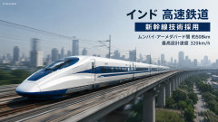 【速報】インド、日本の新幹線技術採用 中国のネットで批判の声「なぜ中国高速鉄道を採用しない？」 「日本の技術なんて時代遅れもいいところ」