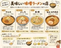 美味しい味噌ラーメンの店教えてください