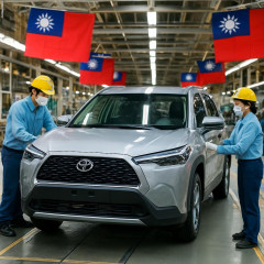 トヨタ、台湾で日本向け主力車生産 国内の増産余力乏しく   #逆輸入 |  ＞日本では人手不足などから増産余力が乏しく、納期待ちが深刻になっている