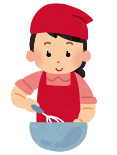 お菓子作り得意な人に質問