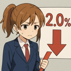 中革連、支持率２．０％（−０．５）   #速報