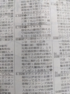 【大本営】中日新聞「先発は安定感抜群の柳裕也！！打線が3点取れば勝ち確定！？」