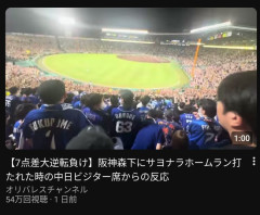 【朗報】森下HRで7-0から逆転負けの瞬間の中日ファンの現地動画、50万再生超えｗｗｗｗｗｗｗｗｗｗｗ