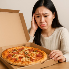 JOYに悲劇、宅配ピザを注文も…崩れたピザに苦言「さすがに酷過ぎません？」「逆に興奮してきた」