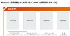 【大型セール】Kindleストア｢33円/499円セール｣や｢まとめ買いキャンペーン｣を開始