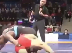 【動画】レスリング、えっちなスポーツだった♥