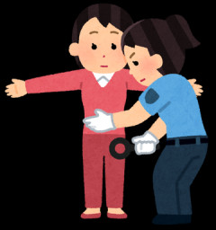 【動画】デカケツ女さん、警察に身体検査を受けさせられるwwwwwwww