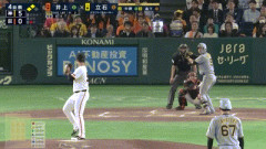 【巨人対阪神9回戦】阪神ドラ1立石、4回1アウト二三塁からタイムリー！プロ初打点＆初猛打賞！！！！！！！！！！！！
