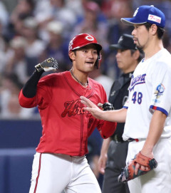 カープ名原プロ初タイムリー3塁打！代打二俣反撃打！栗林0.2回負傷交代。スズケン緊急登板3.1回0封！塹江2失点炎上。反撃及ばず敗戦【広島2-6中日/試合結果】