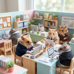 ワイ（カタカタ…）　上司「おっ頑張って仕事してるな！」