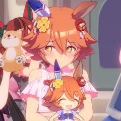 【ウマ娘】誕生日を祝う新田ひより役のマチカネフクキタルさん