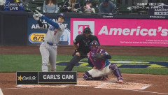 大谷翔平、第二打席で８試合連続安打となるライト前ヒット！！！！！！！！！！！！