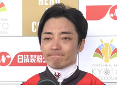 【悲報】川田将雅さん…オークス見学