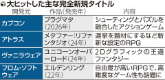 読売新聞「最近ヒットした新規IPのゲームがこれ」