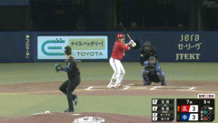 【中日対広島9回戦】広島、７回表１アウト一塁から坂倉のタイムリーツーベースで勝ち越し！！！！！