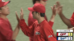【中日対広島9回戦】広島　森下が中日戦６５８日ぶり勝利　６回３失点で１カ月ぶり３勝目　女房役の石原が２年ぶり一発＆七回に坂倉Ｖ打