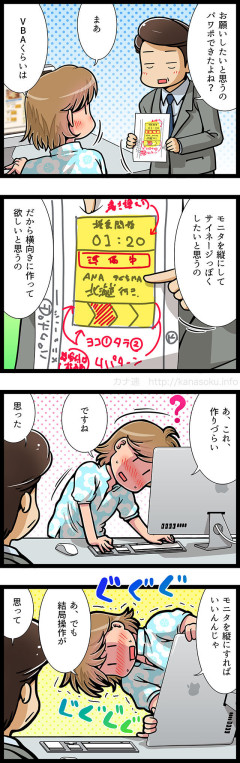 縦長のサイネージ用にパワポでスライドを作るには。