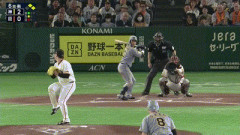 【巨人対阪神10回戦】阪神、6回表1アウト一二塁から木浪のタイムリーでリードを3点に広げる！巨人は継投失敗