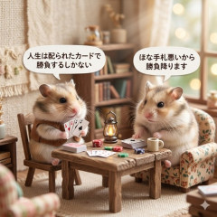 【寝そべり族】人生は配られたカードで勝負するしかない論ｖｓほな手札悪いから勝負降ります論　どっちが正しいのか？