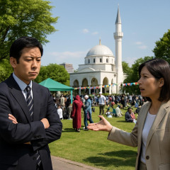 市川市「突然」申請取り下げ要請 「行徳モスク」祭りの公園使用   |  話が見えん