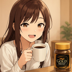 笑われるかもしれないけど、インスタントコーヒーではネスレ ゴールドブレンドが一番好きです