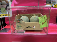 580万円の「メロン」見てきた🍈