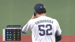 西武・篠原響、6試合連続で「1回無四球2奪三振」