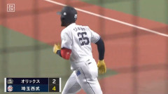 【西武対オリックス9回戦】西武・カナリオ、今日二本目となる第４号勝ち越し２ランホームラン！！！！！！！！！！！！
