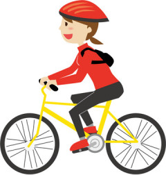 【画像】えち可愛い過ぎると話題の自転車女子がこちら