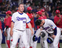 【中日】途中交代の村松開人は「手首がちょっと。もちろん健康体なら代えはしません」井上監督説明