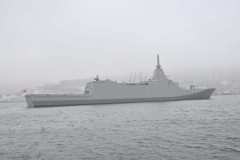 もがみ型護衛艦の9番艦「なとり」引渡式・自衛艦旗授与式…海自第5哨戒防備隊に所属！