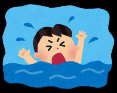 【GJ!】海なし県に住んでいる親戚の小学生を海に連れて行った。寄せては返す波でキャッキャ遊んでいたが、バランスを崩して沖に流されそうになった