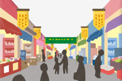 観光客で稼いでる商店街にありがちなこと