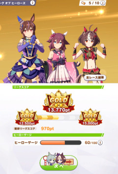 【ウマ娘】短距離なのにヒソカが今までで一番安定してる